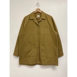 Esby Sammie Workshirt Oversized Unisex Utility Cotton Twill Chore Jacket XS